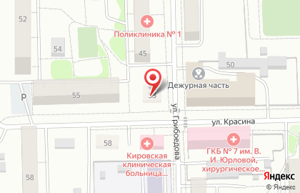 Министерство внутренних дел Российской Федерации на карте