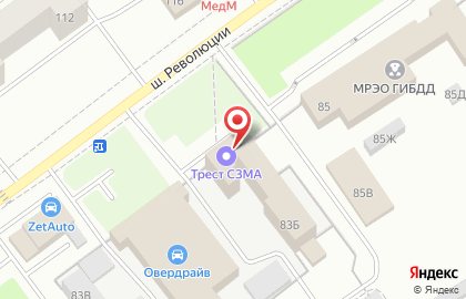 Интернет-магазин Территория Soblazna на шоссе Революции на карте