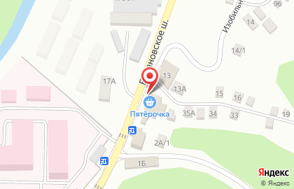 Супермаркет Пятёрочка на Барановском шоссе на карте
