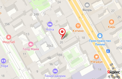 Эксим в Василеостровском районе на карте