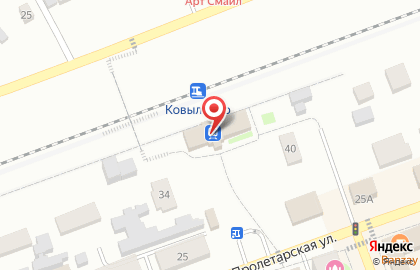 Пензенское АФТО на станции Ковылкино на карте