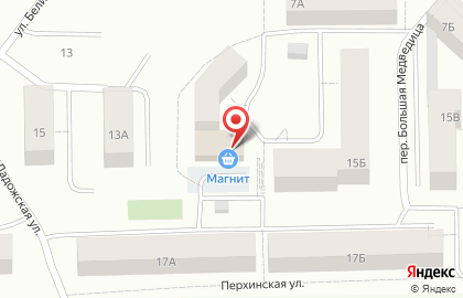 Большая медведица, ООО КСК-Инвест на проезде Белинского на карте