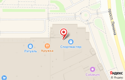 Магазин детских товаров Детский Мир на проспекте Ленина на карте
