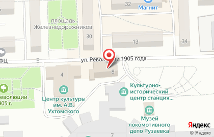 Рузаевский линейный отдел МВД России на улице Революции 1905 года на карте