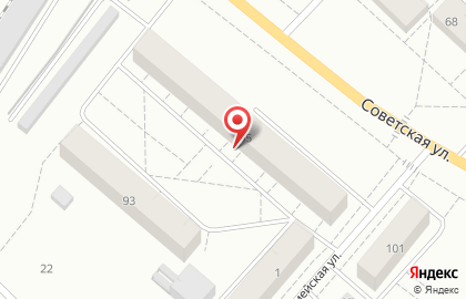 Гламур на Советской улице на карте