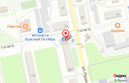 Магазин Скобяная лавка на улице Пушкина на карте