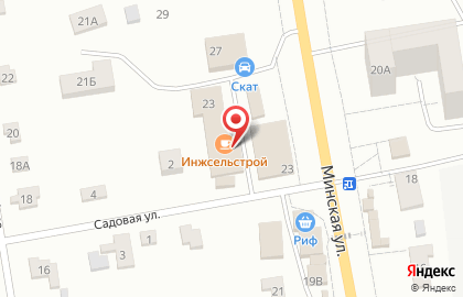 Столовая Смоленскинжсельстрой на карте