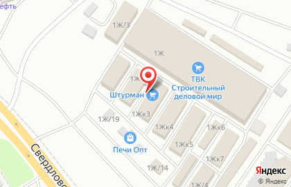 Торговый дом Инструмент Сервис в Курчатовском районе на карте