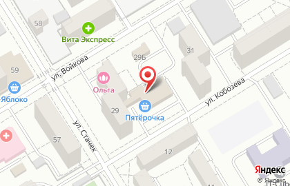Кафе Ностальжи в Орджоникидзевском районе на карте