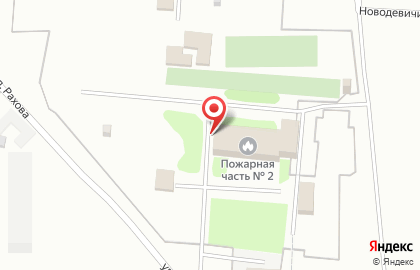 Пожарная часть №2 Железнодорожного района на карте
