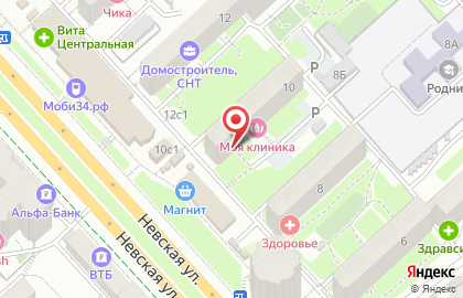 Сервисный центр Всё для принтера в Центральном районе на карте