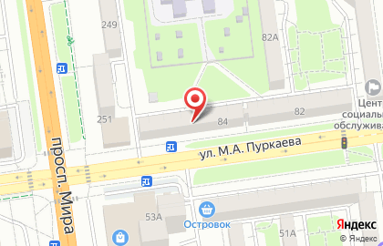 Пенуэл на карте