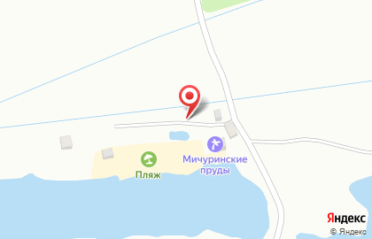 Культурно-рыболовный комплекс Мичуринские пруды на карте