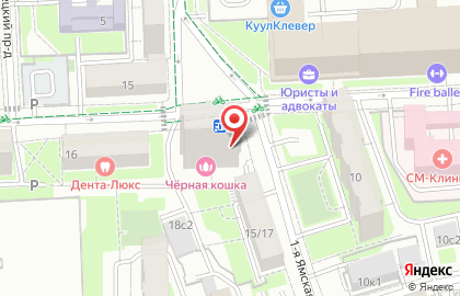 Магазин овощей и фруктов в Москве на карте