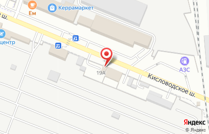 Магазин Мир колясок на Кисловодском шоссе на карте