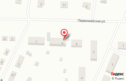 Продуктовый магазин Колос на Первомайской улице на карте