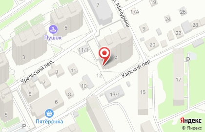 Ветеринарная клиника Мой любимый друг в Томске на карте