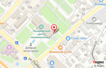 Ансамбль Шапсугия на карте