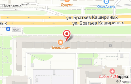 Юридическое агентство Статус на улице Братьев Кашириных на карте