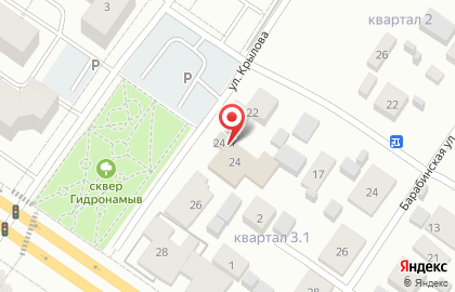 Комплекс апартаментов Югра-Партнёр на карте