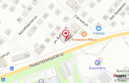 Магазин Трансдеталь на улице Бурденко на карте