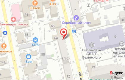 Комиссионный магазин СКМ в Октябрьском районе на карте