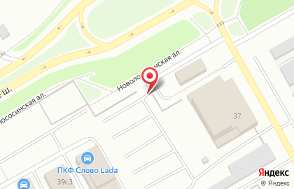 Автостоянка в Петрозаводске на карте