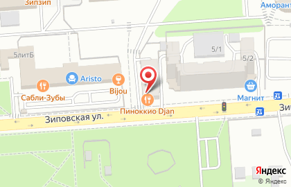 Кондитерская Патрик&Мари на Зиповской улице на карте