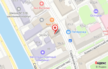 Зал 203 на Новокузнецкой на карте