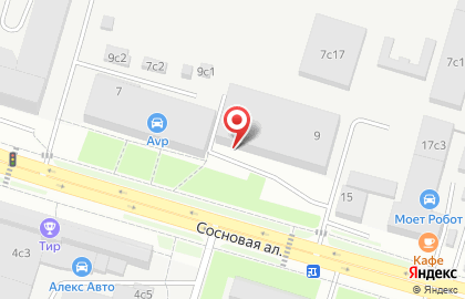 Внедренческая компания тау 2 на карте