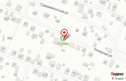 Конный дворик Огонёк на карте