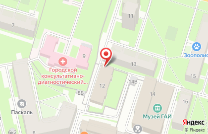 Татнефть-азс-запад, Балтийский Филиал на карте