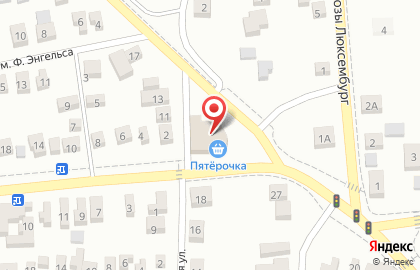 Супермаркет Пятёрочка, сеть супермаркетов на Краснопартизанской улице на карте