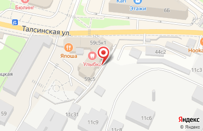 ИМИДЖ на Талсинской улице на карте