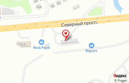 Компания по продаже автозапчастей на Северном проспекте на карте