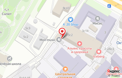 Сервисный центр в Москве на карте