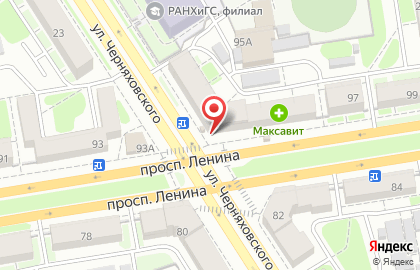 Магазин колбас Легенда на проспекте Ленина на карте