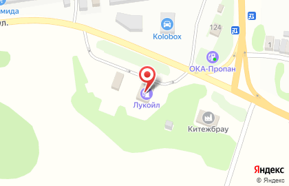 Лукойл в Нижнем Новгороде на карте