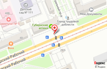 Киоск по продаже цветов, Ленинский район в Ленинском районе на карте