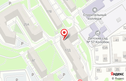 Салон-парикмахерская №1 в Смоленске на карте