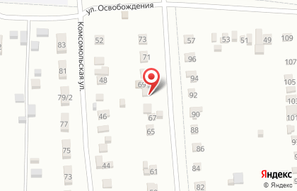 Гостиница Теремок на улице Михайлова на карте