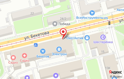 Фирменный магазин Теплый пол в Нижнем Новгороде на карте