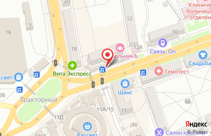 ООО Меридиан на Ополченской улице на карте