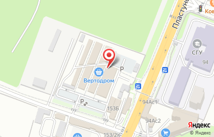 Салон дверей Profil Doors на Пластунской улице на карте