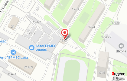 Продовольственный магазин Сакура на Сормовской улице на карте