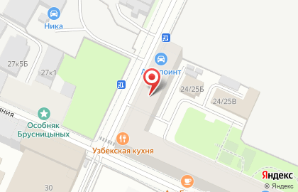 Гавань на Косой линии на карте