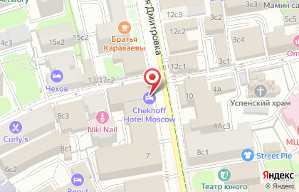 Банкомат Газпромбанк на улице Малая Дмитровка на карте