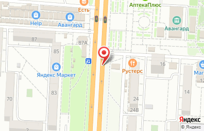 Билборды (6х3 м) от РА Экспресс-Сити в Кировском районе на карте