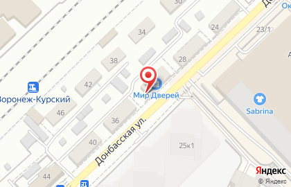 Магазин керамической плитки Керамик на Донбасской улице на карте