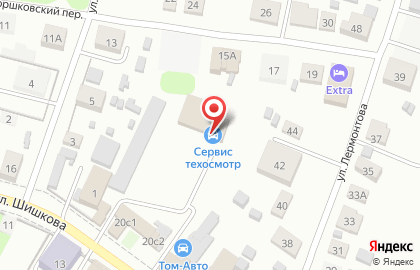 Пункт технического осмотра Автотест на улице Шишкова на карте